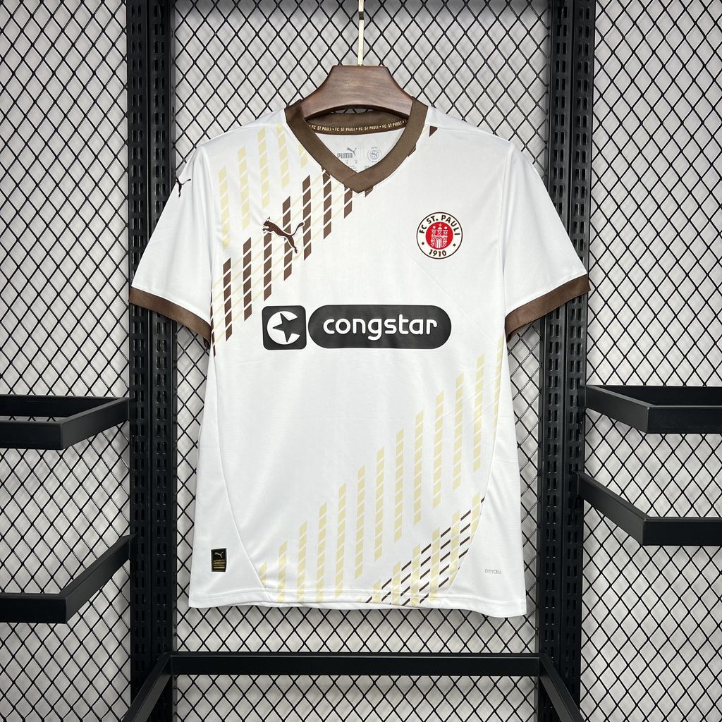 FC St. Pauli 2024-25 Away Jersey FC St. Pauli 2024-25 Away Jersey
