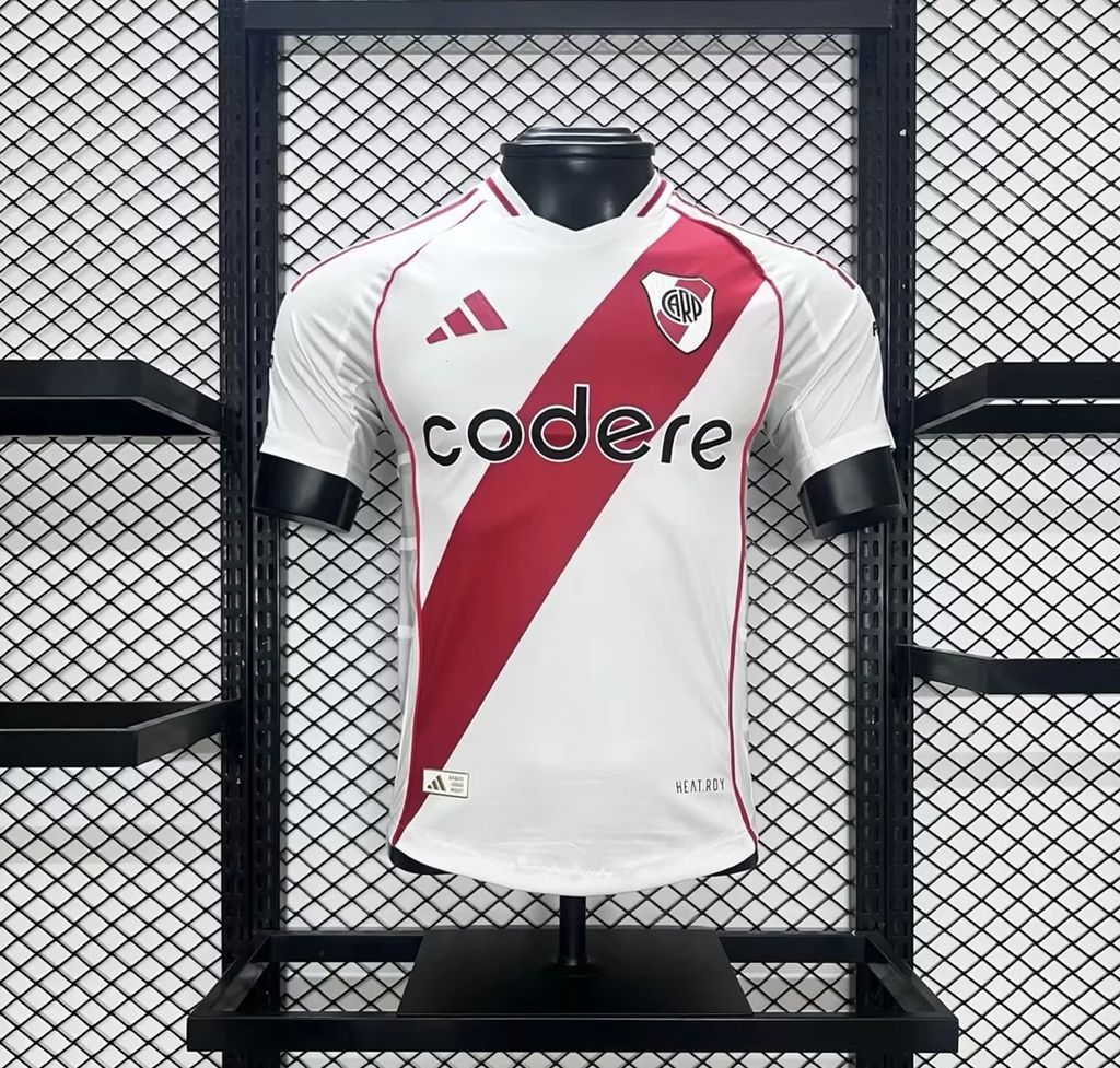 River Plate 2024-25 Home Jersey Player Version
