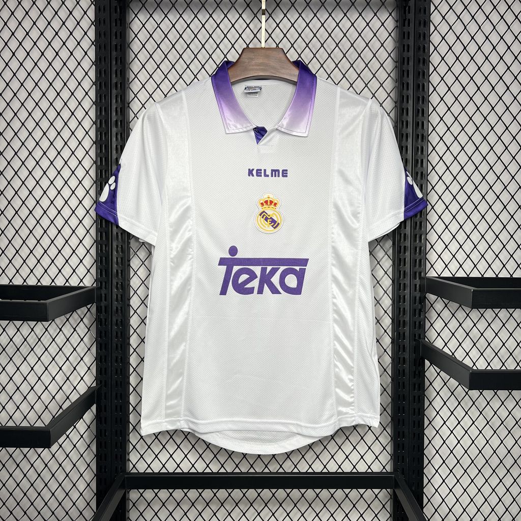Real Madrid 1997-98 Home Retro Jersey