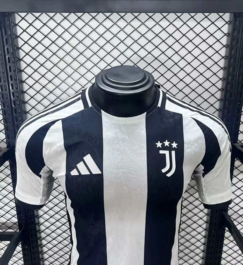 Juventus 2024-25 Home Jersey Player Version3 Juventus 2024-25 Home Jersey Player Version3