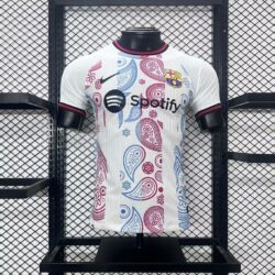 Barcelona 2024-25 Special Edition White Jersey Player Version
