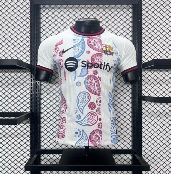 Barcelona 2024-25 Special Edition White Jersey Player Version