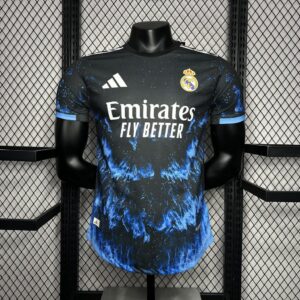 Real Madrid 2024-25 Ocean Blue Jersey Player Versi