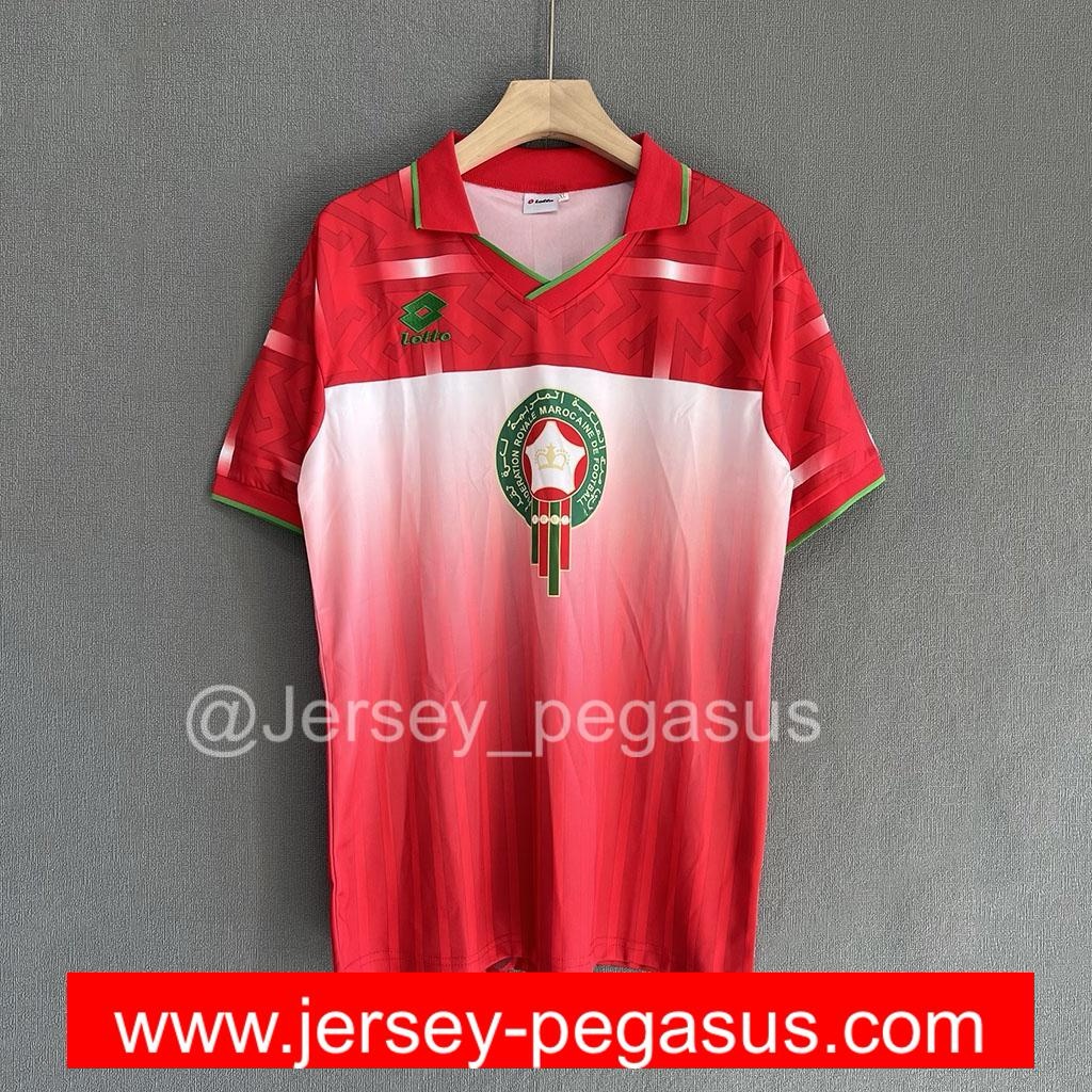 1994 MOROCCO HOME JERSEY 🇲🇦 1994 MOROCCO HOME JERSEY 🇲🇦