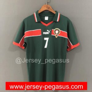 1998 MOROCCO HOME JERSEY 🇲🇦