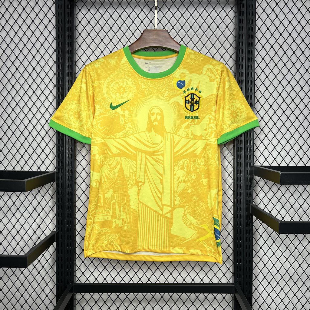 Brazil 2024-25 Special Edition Yellow Jersey Brazil 2024-25 Special Edition Yellow Jersey