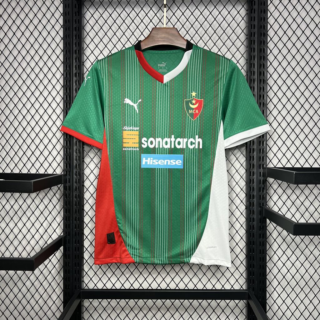 MC Alger 2024-25 Home Jersey MC Alger 2024-25 Home Jersey