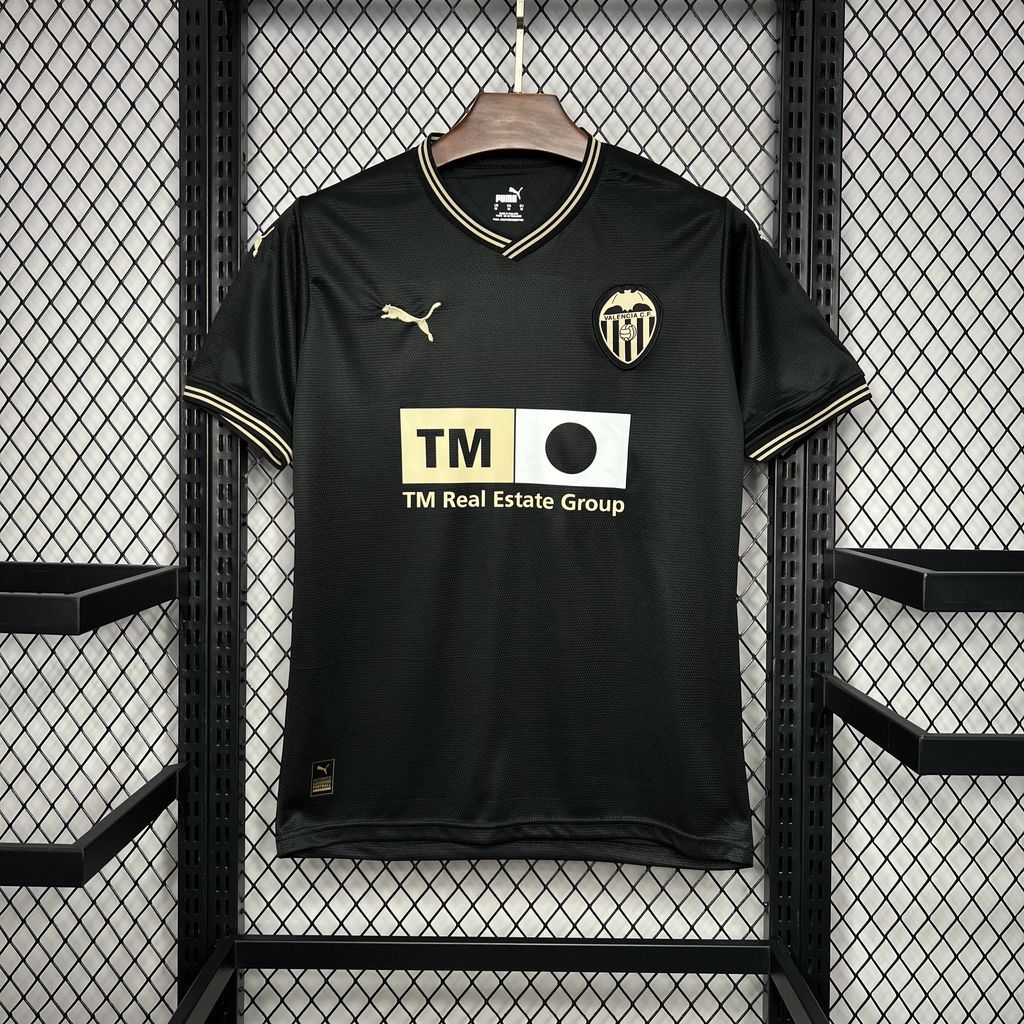 Valencia CF 2024-25 Black Gold Edition Jersey