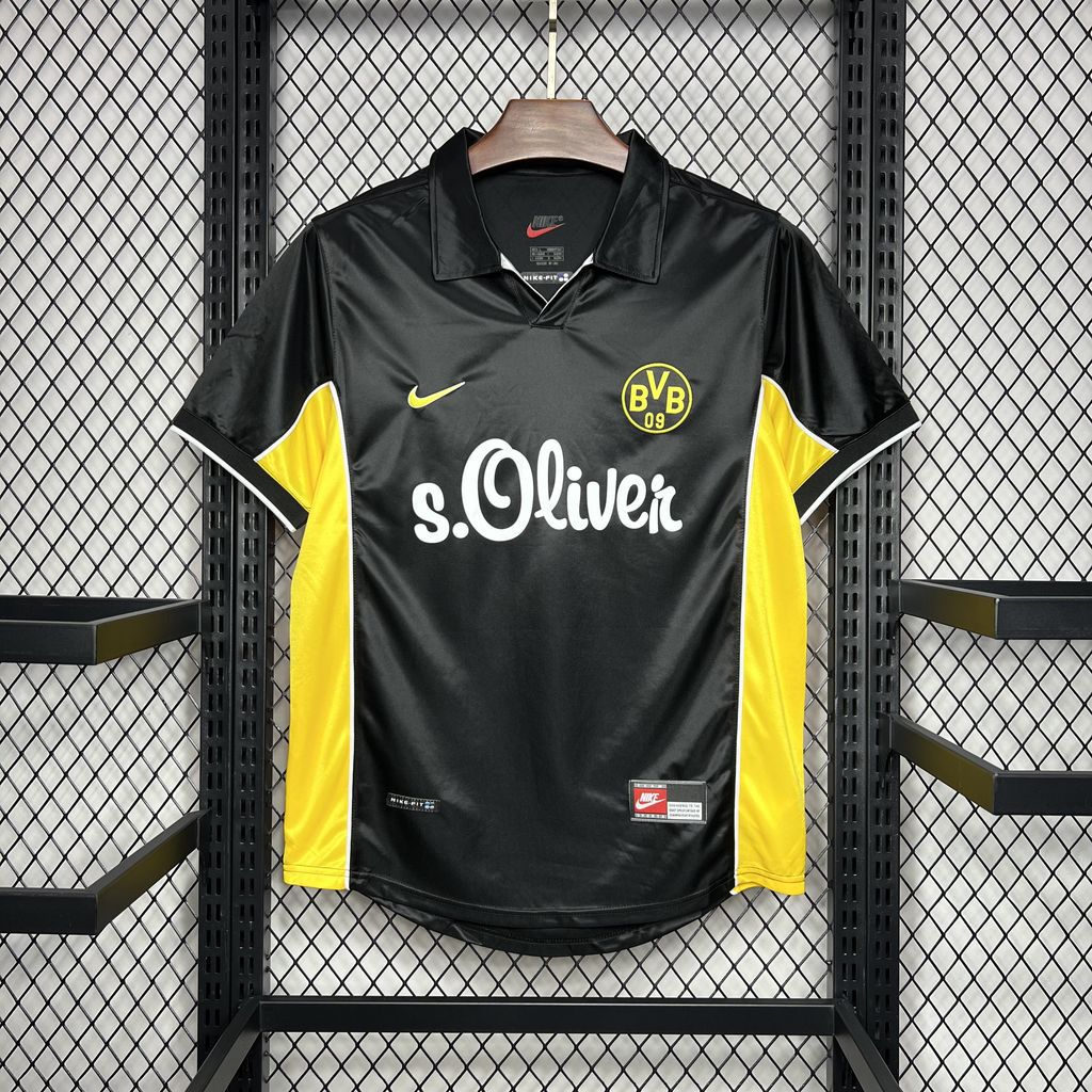 Borussia Dortmund 1998-00 Away Retro Jersey Borussia Dortmund 1998-00 Away Retro Jersey