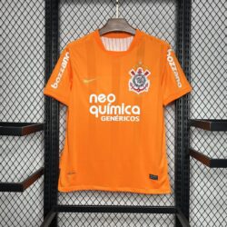 Corinthians 2010 Orange Color Retro Jersey