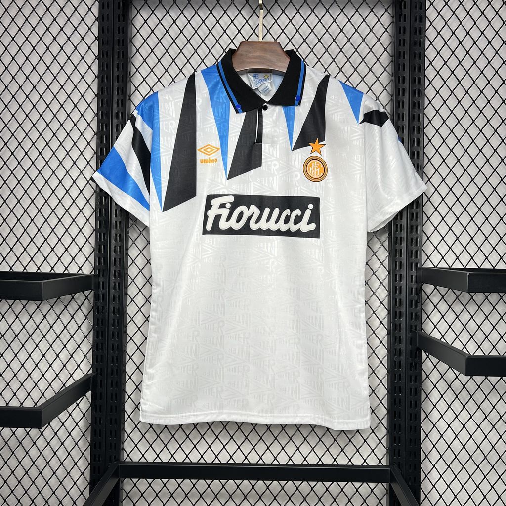 Inter Milan 1992-93 Away Retro Jersey Inter Milan 1992-93 Away Retro Jersey