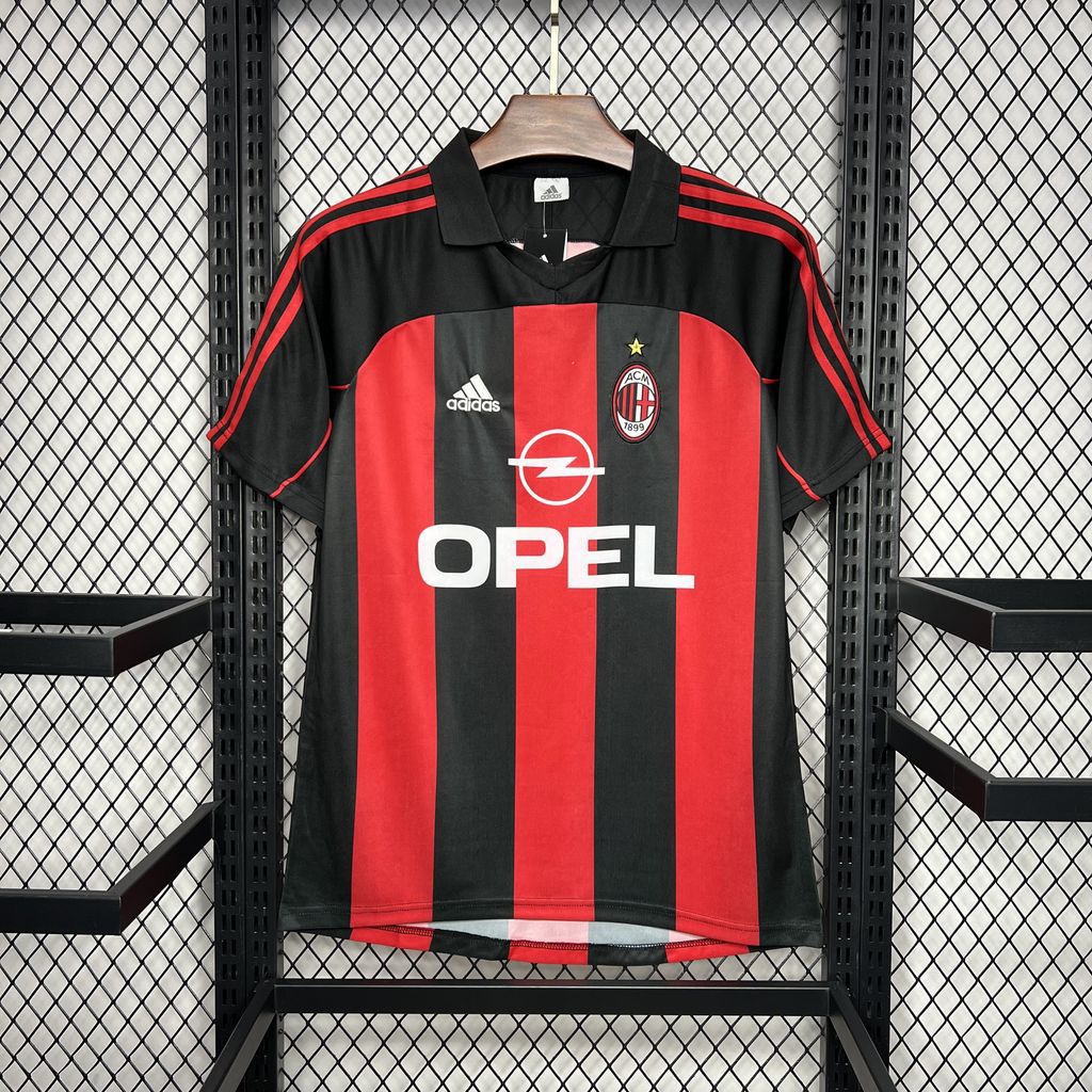 AC Milan 2000-02 Home Retro Jersey
