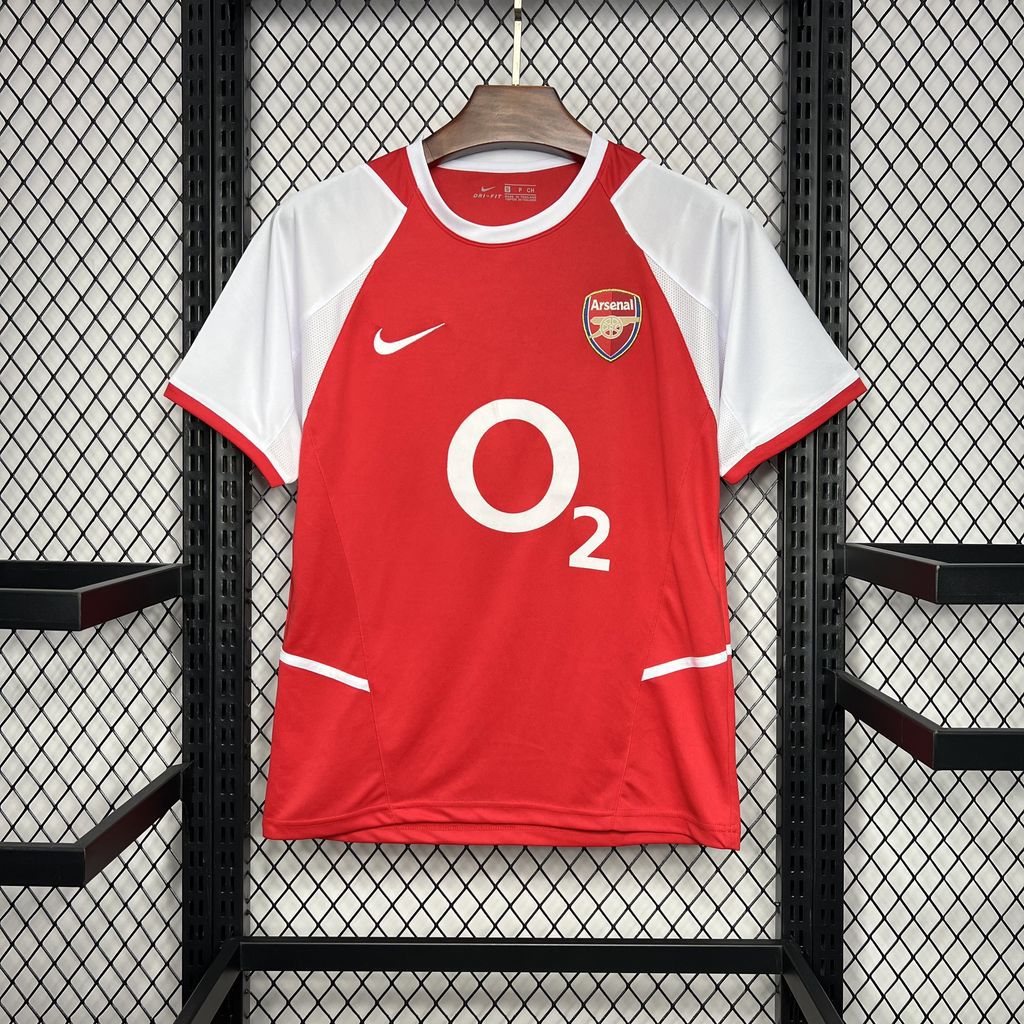 Arsenal 2002-04 Home Retro Jersey Arsenal 2002-04 Home Retro Jersey