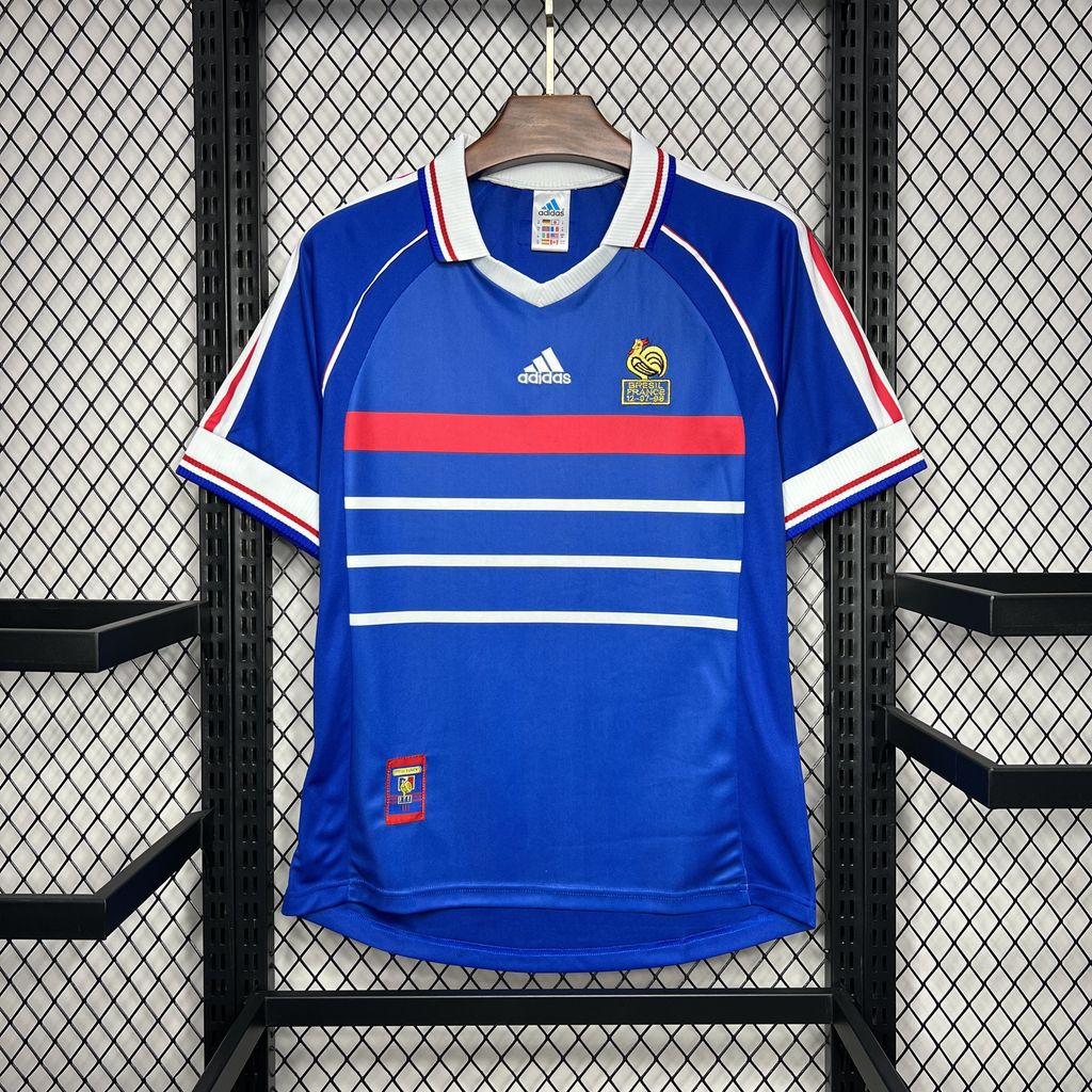 France 1998 Home Retro Jersey France 1998 Home Retro Jersey