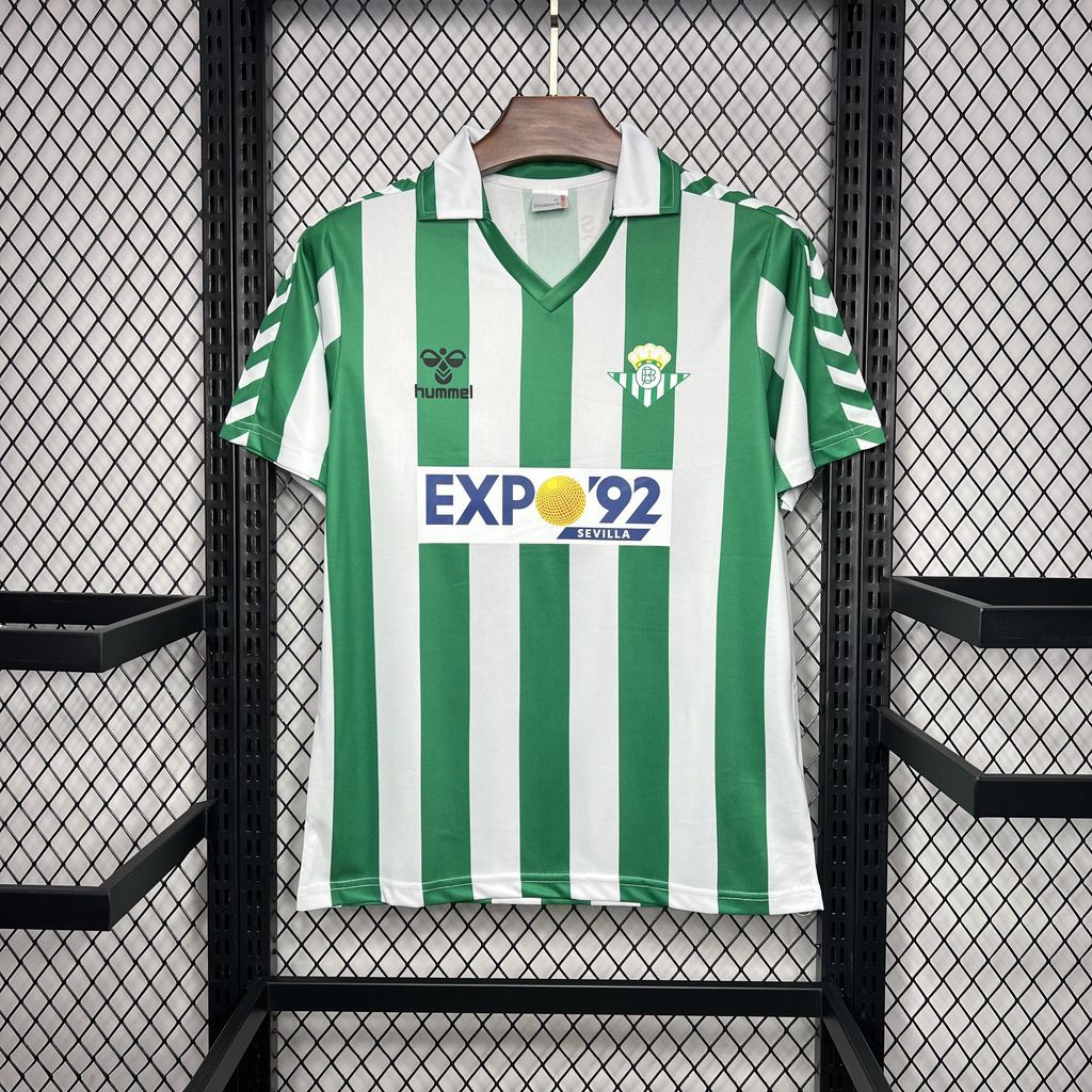 Real Betis 1988-89 Home Retro Jersey
