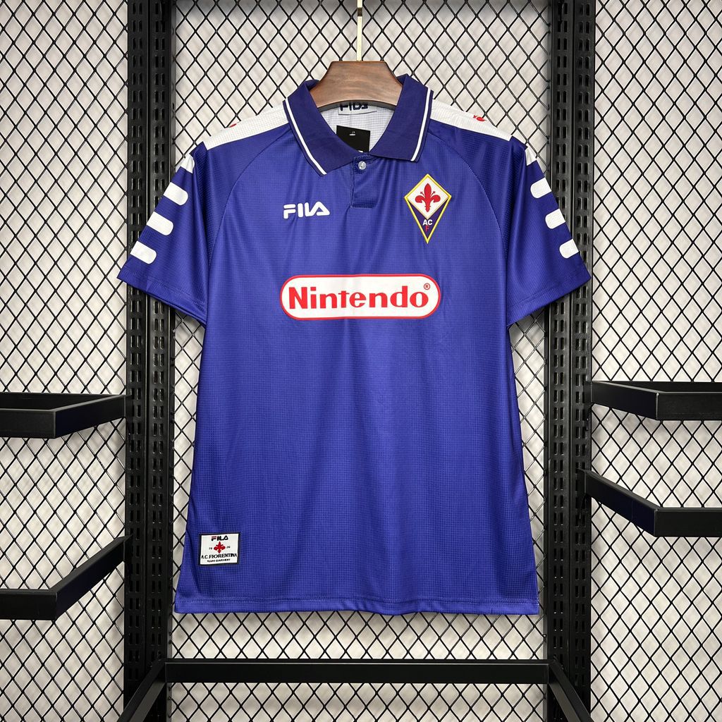 Fiorentina 1998-99 Home Retro Jersey
