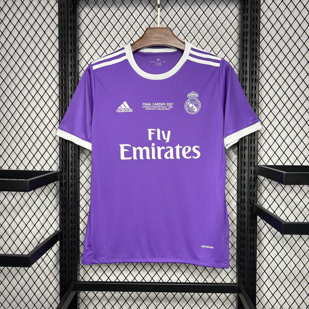 Real Madrid 2016-17 Away Retro Jersey
