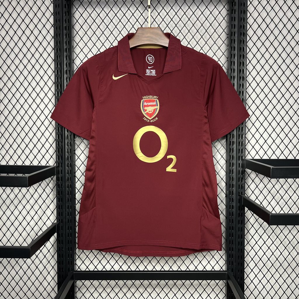 Arsenal 2005-06 Home Retro Jersey