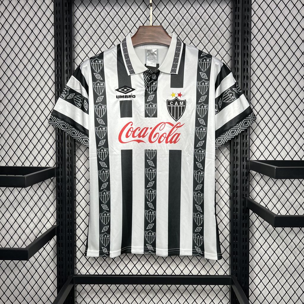 Atletico Mineiro 1995 Home Retro Jersey Atletico Mineiro 1995 Home Retro Jersey