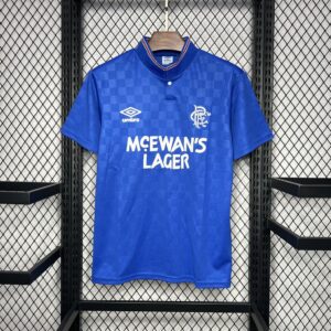 Rangers 1987-90 Home Retro Jersey