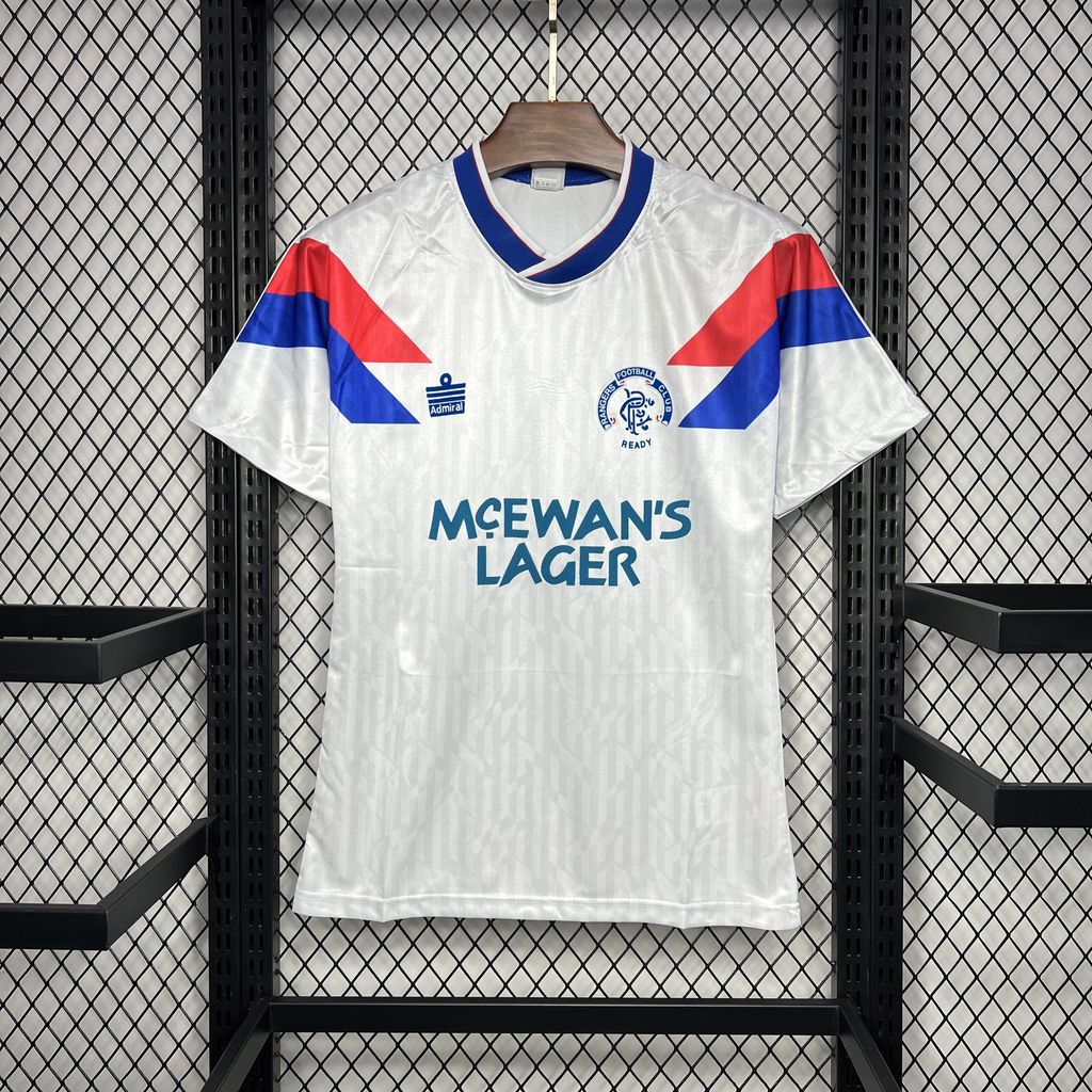 Rangers 1990-92 Away Retro Jersey Rangers 1990-92 Away Retro Jersey