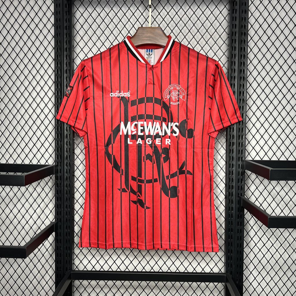 Rangers 1994-95 Away Retro Jersey Rangers 1994-95 Away Retro Jersey