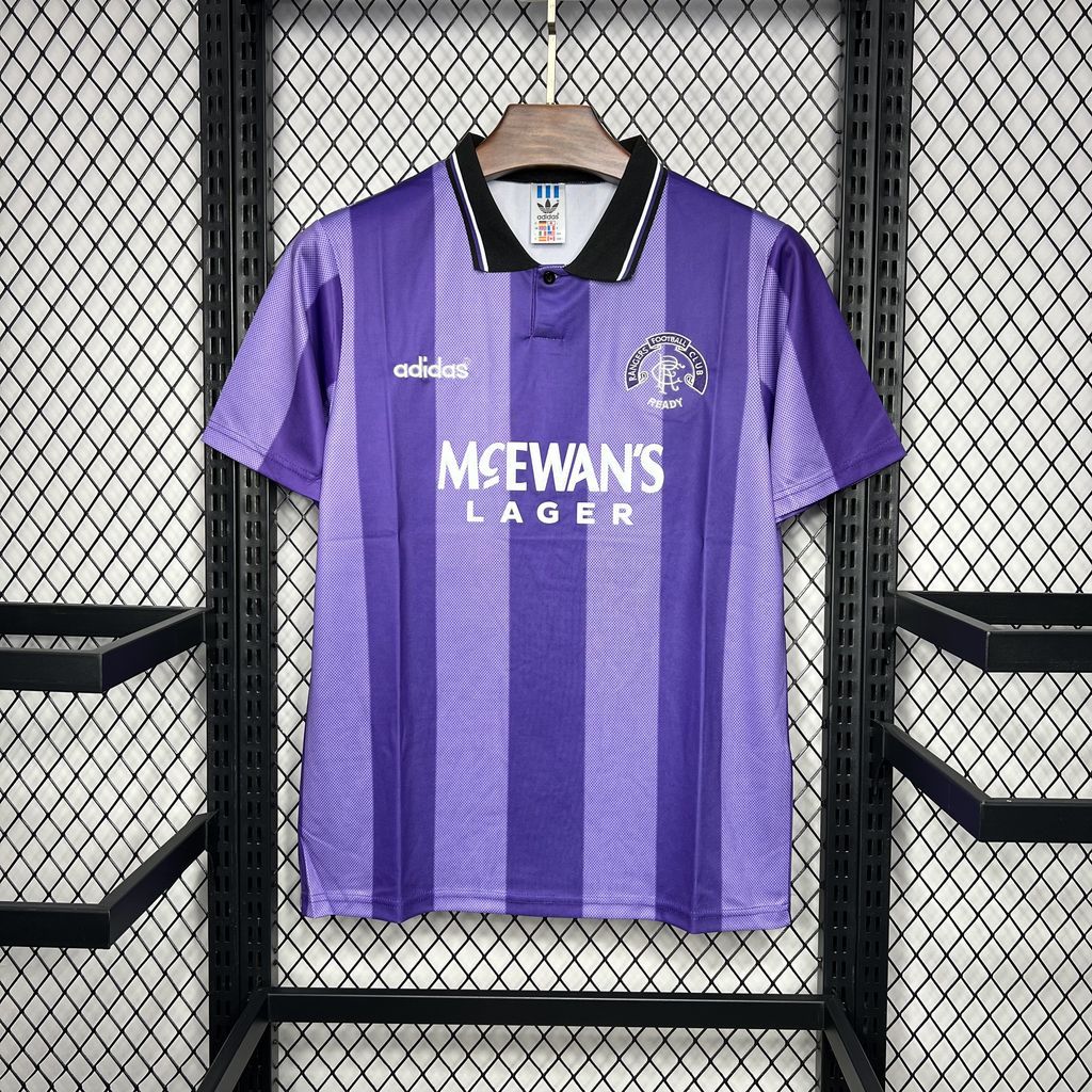Rangers 1994-95 European Third Retro Jersey Rangers 1994-95 European Third Retro Jersey