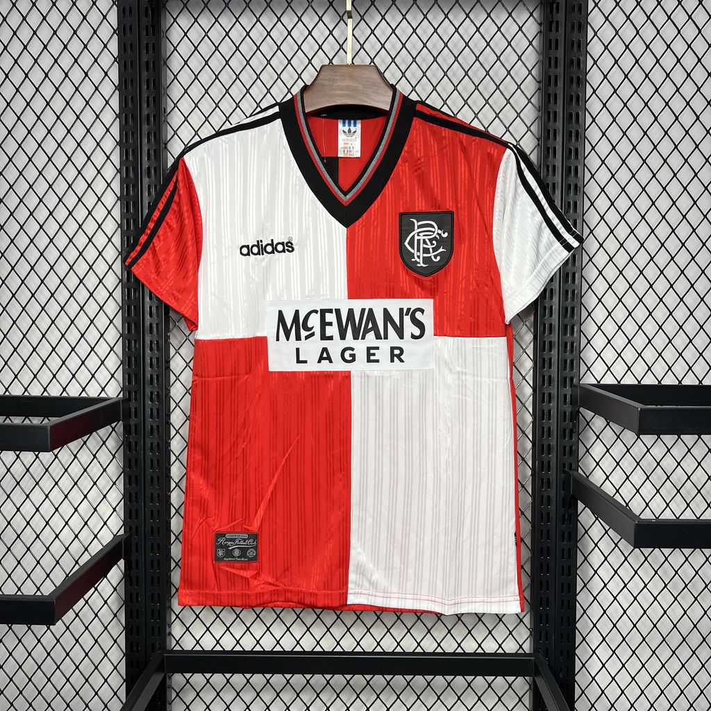 Rangers 1995-96 Away Retro Jersey Rangers 1995-96 Away Retro Jersey