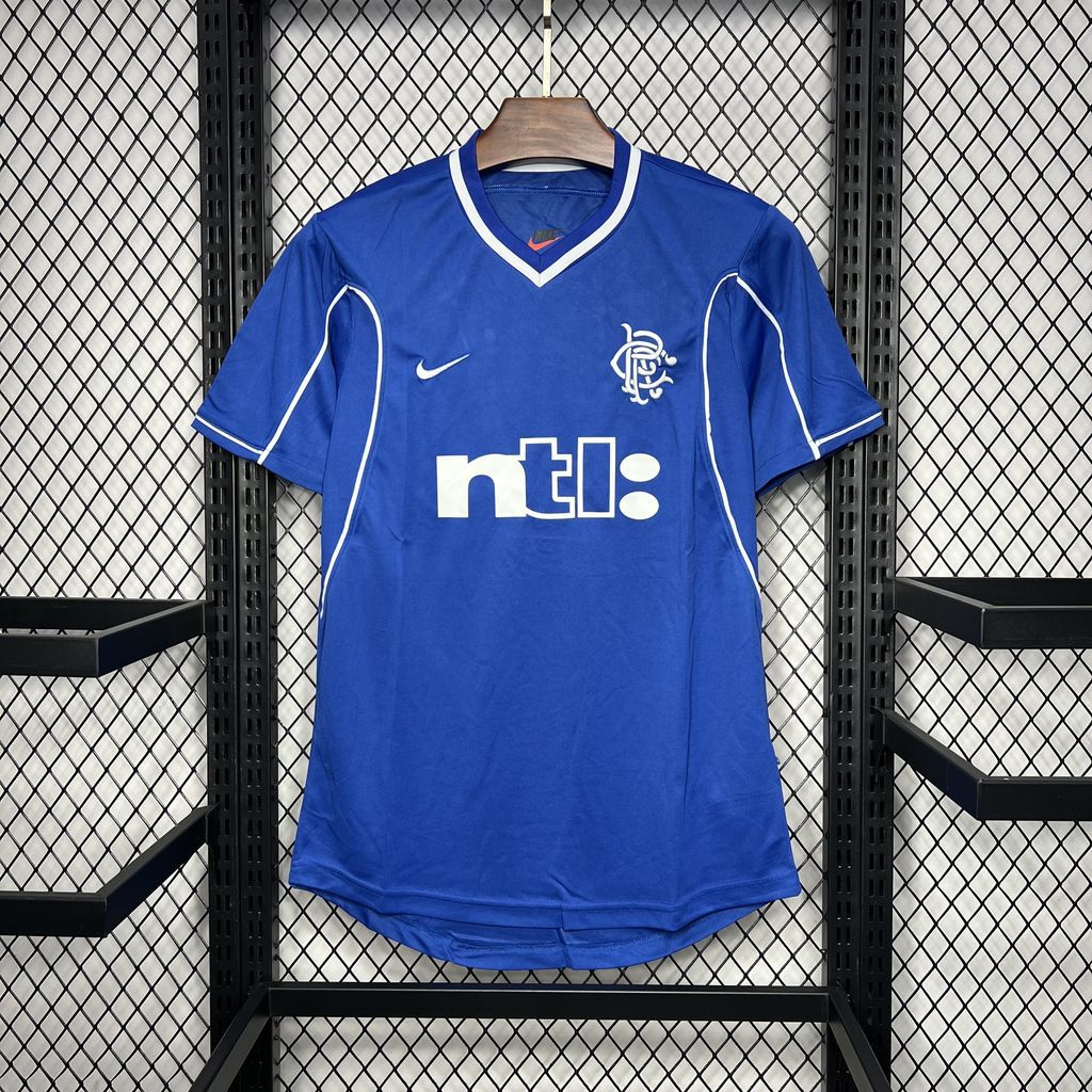 Rangers 1999-01 Home Retro Jersey