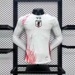 Japan 2024-25 Away Long Sleeves Jersey Player Version