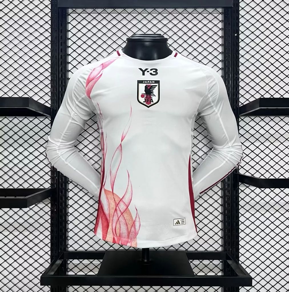 Japan 2024-25 Away Long Sleeves Jersey Player Version Japan 2024-25 Away Long Sleeves Jersey Player Version