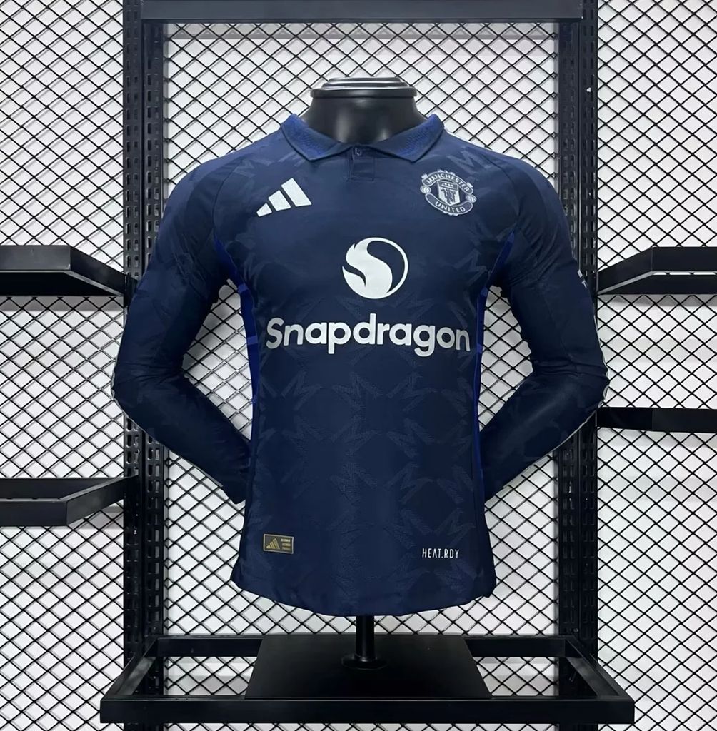 Manchester United 2024-25 Away Long Sleeves Jersey Manchester United 2024-25 Away Long Sleeves Jersey
