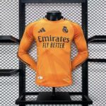 Real Madrid 2024-25 Away Long Sleeves Jersey Player