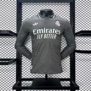 Real Madrid 2024-25 Third Away Long Sleeves Jersey