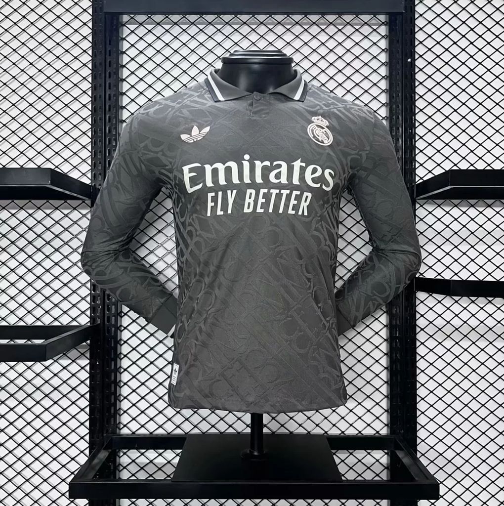 Real Madrid 2024-25 Third Away Long Sleeves Jersey
