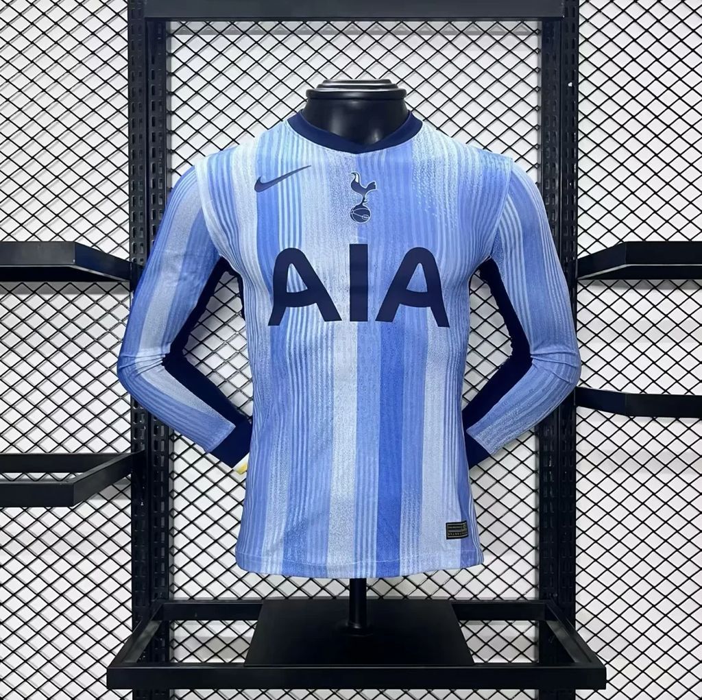 Tottenham Hotspur 2024-25 Away Long Sleeves Jersey Player Version Tottenham Hotspur 2024-25 Away Long Sleeves Jersey Player Version
