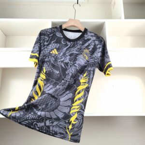 Real Madrid 24-25 Grey-Black Dragon Kit - Player Version