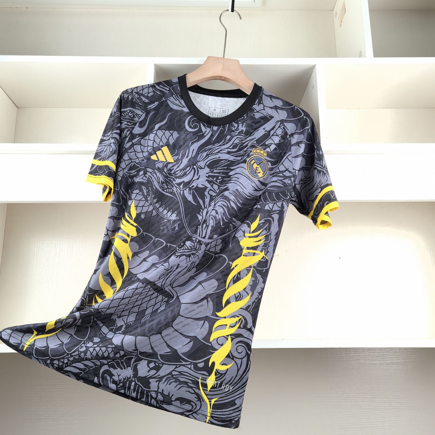 Real Madrid 24-25 Grey-Black Dragon Kit - Player Version