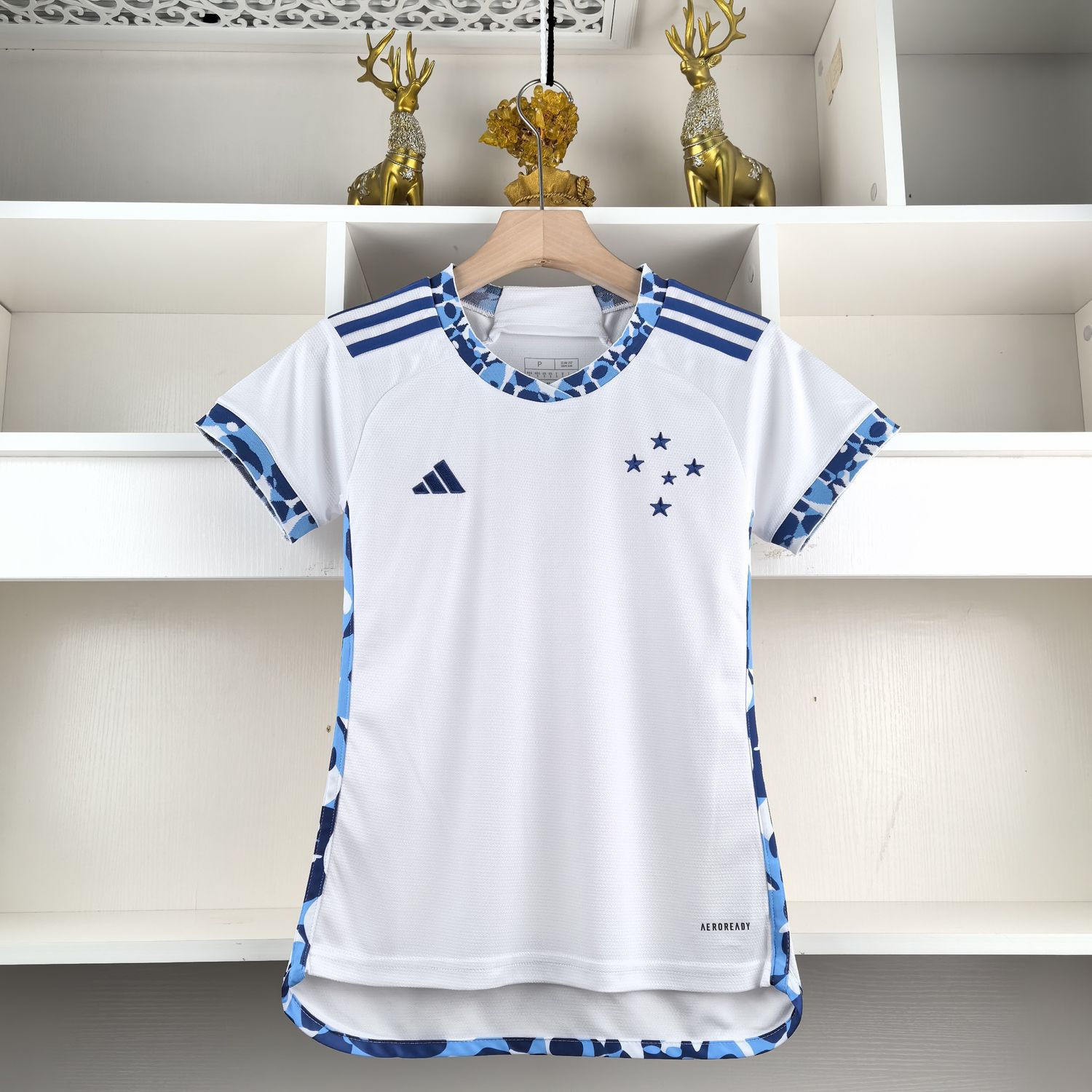 Camisa Cruzeiro 2024-25 Away Feminina Kit Camisa Cruzeiro 2024-25 Away Feminina Kit