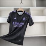 Real Madrid 2024-25 Kit Black Purple Player Version