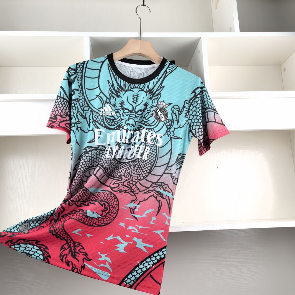 Real Madrid 2024-25 Dragon Kit green red Player Version