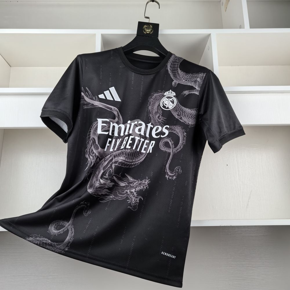 Real Madrid 2024-25 Black Dragon Special Kit