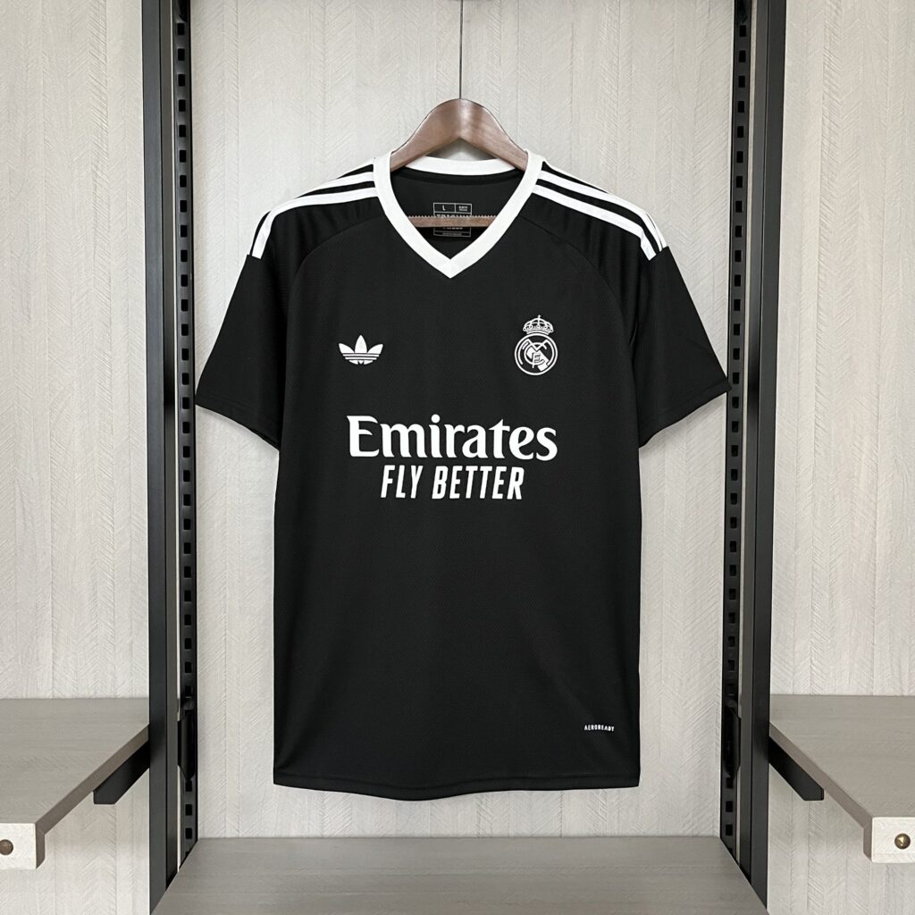 2024-2025 real madrid black jersey