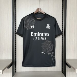 2024-2025 REAL MADRID Y3 BLACK JERSEY