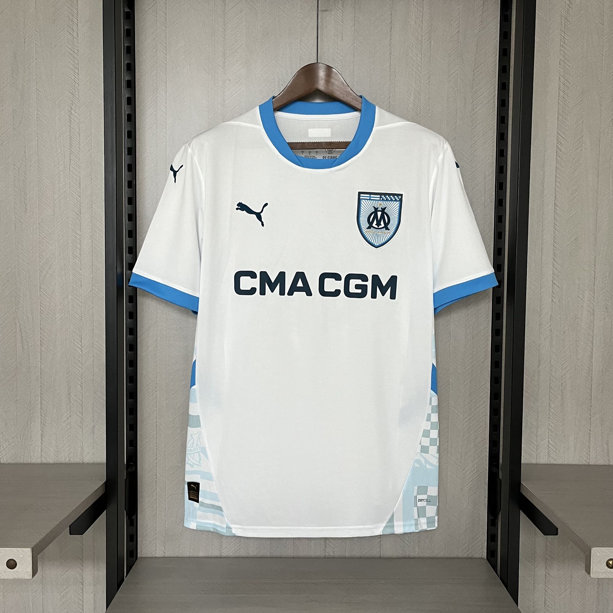 2024-2025 marseille home jersey 2024-2025 marseille home jersey