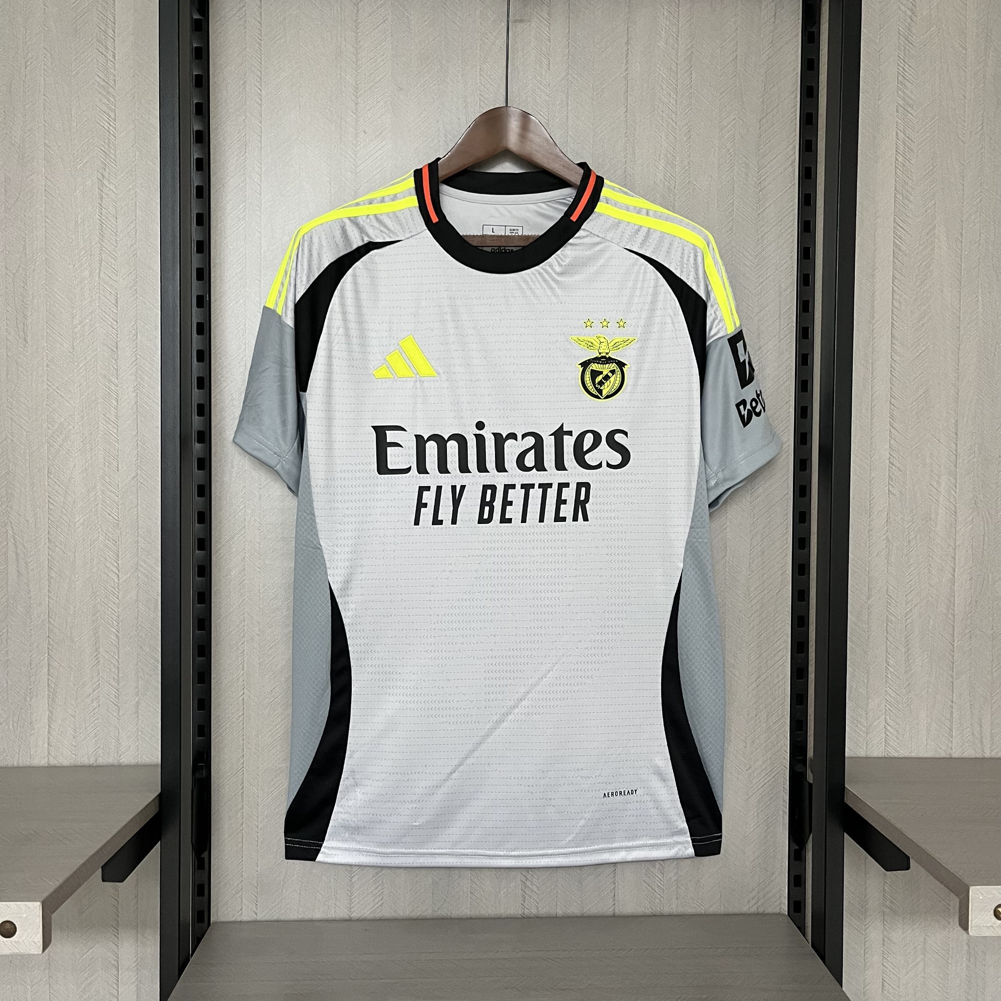 2024-2025 BENFICA GREY SHIRT