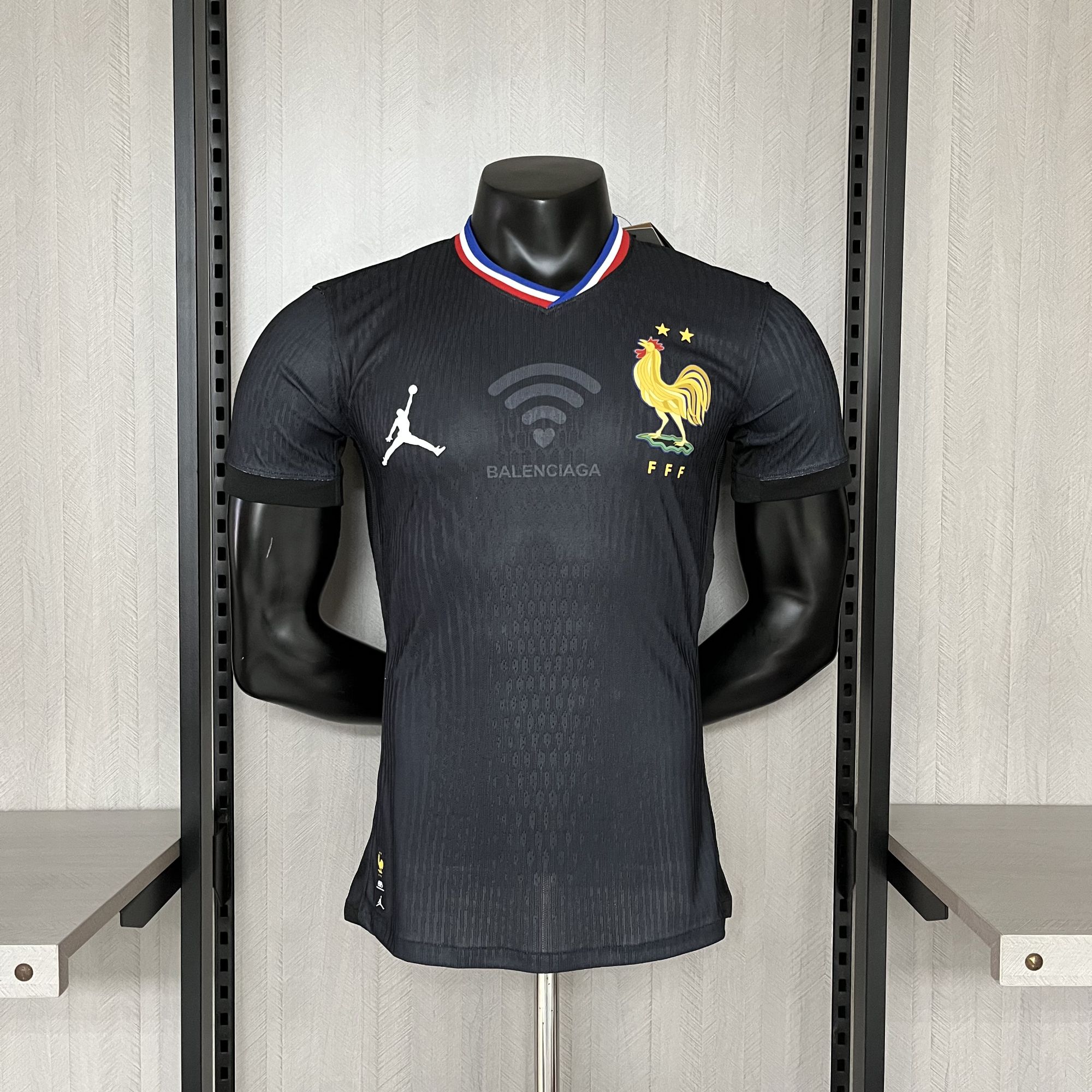2024-2025 FRANCE BLACK JERSEY 2024-2025 FRANCE BLACK JERSEY