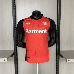 2024-2025 BAYERN LEVERKUSEN RED JERSEY