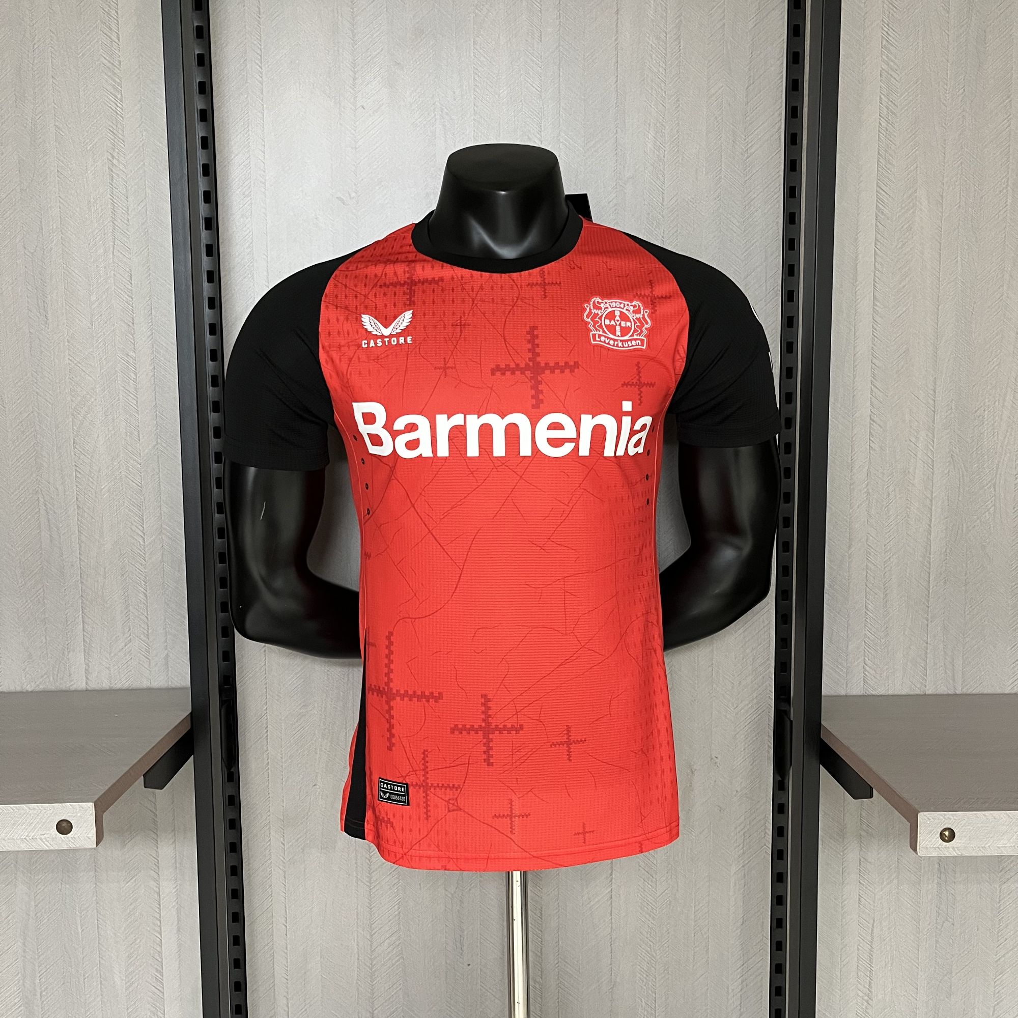 2024-2025 BAYERN LEVERKUSEN RED JERSEY 2024-2025 BAYERN LEVERKUSEN RED JERSEY