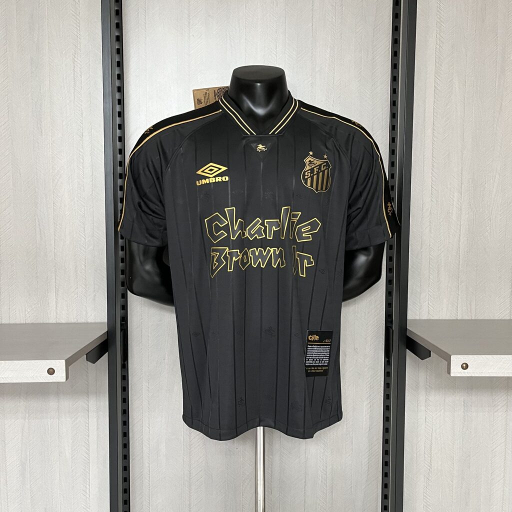 2024-2025 SANTOS LOOSE FIT BLACK JERSEY